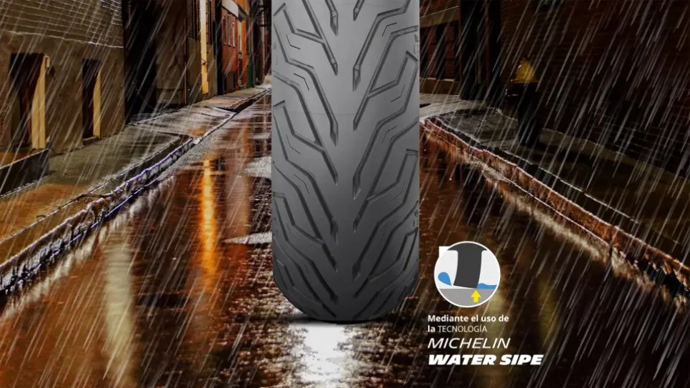 Michelin City Grip con Tecnología Michelin Water Sipe